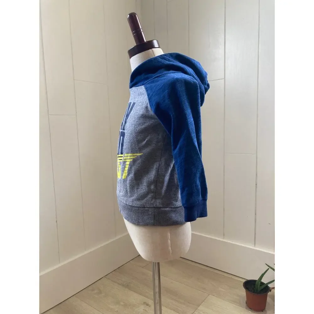 Carter’s “Way Too Fast” Boys Pullover Hoodie, Size 2T
